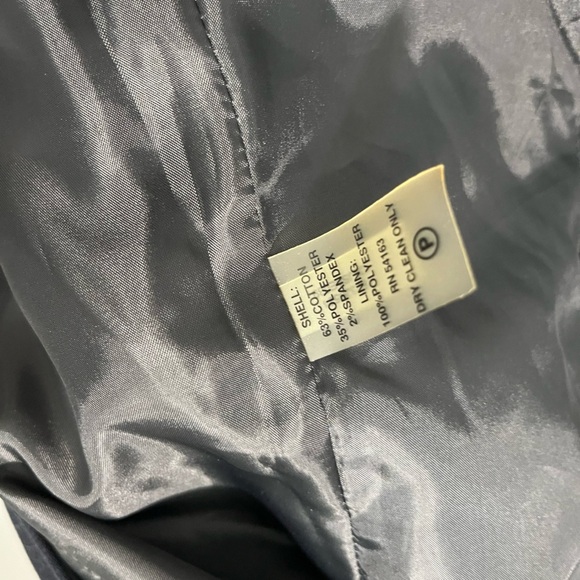 Calvin Klein Navy Blue Blazer - Size 12 - Picture 7 of 7